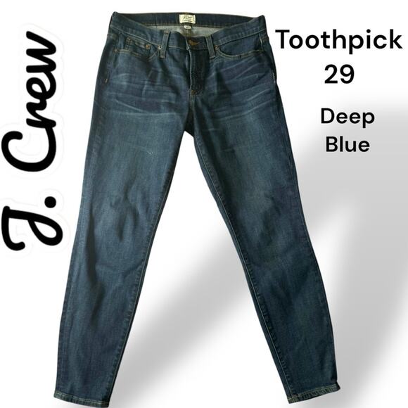 J.Crew Toothpick 29 Women’s Jeans 27” inseam - Picture 1 of 13